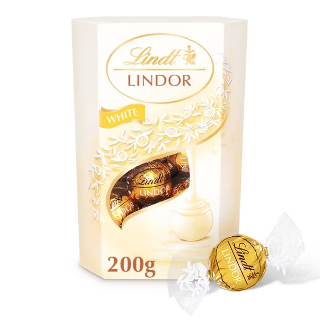 Lindor truffles white chocolate 200g